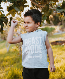 Hooded Vest: Beast Mode