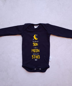 Onesie : Sun, Moon and all of my Stars