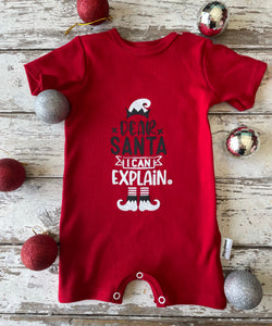 Romper: Dear Santa