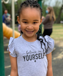 T-shirt: Believe in yourself