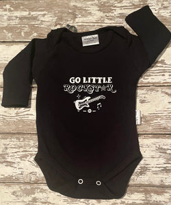 Onesie: Go Little Rockstar