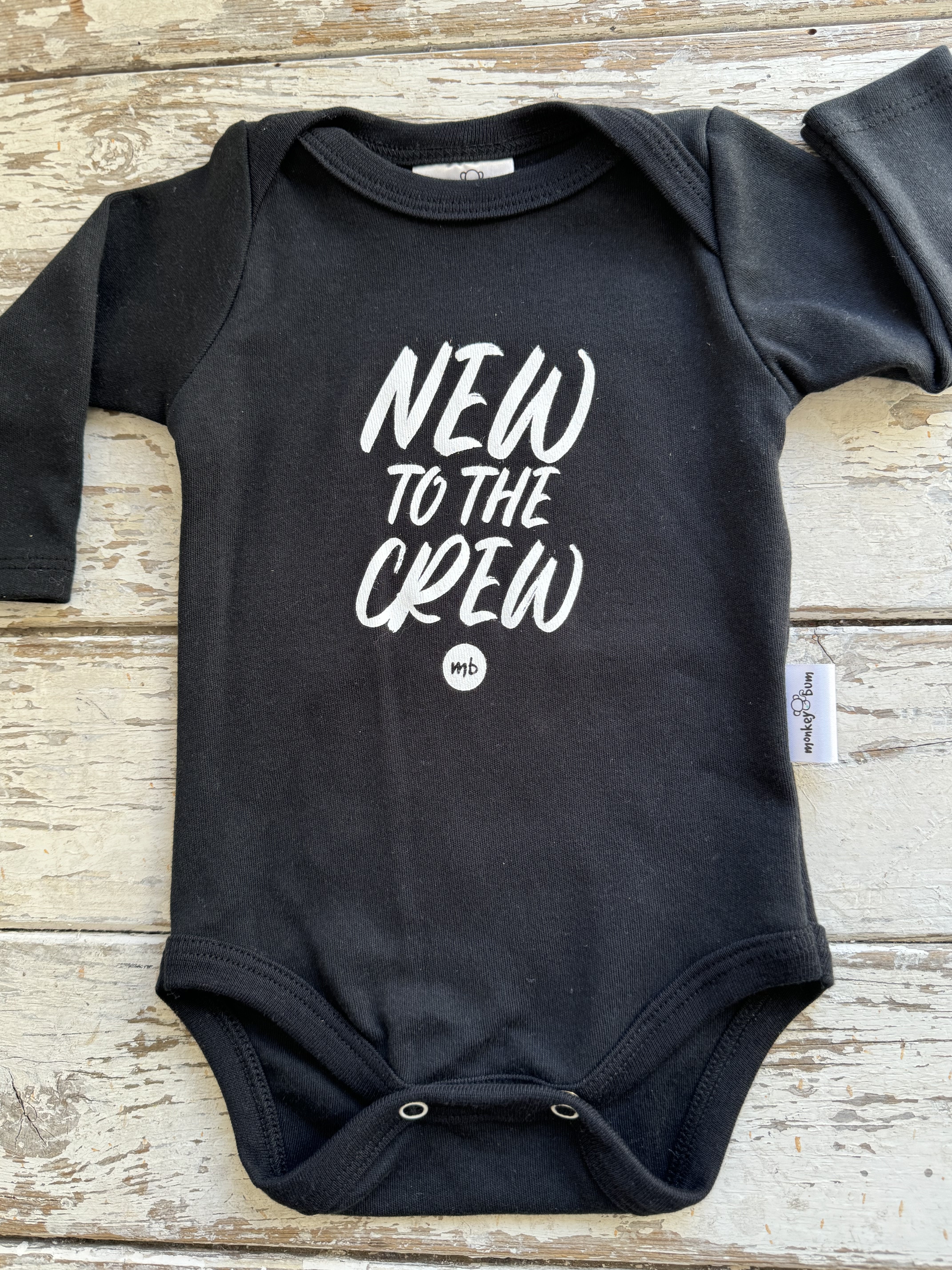 Onesie: New to the Crew