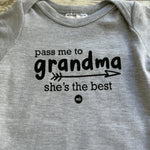 Onesie: Pass me to Grandma