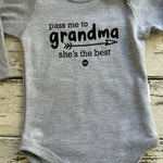 Onesie: Pass me to Grandma