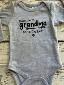 Onesie: Pass me to Grandma