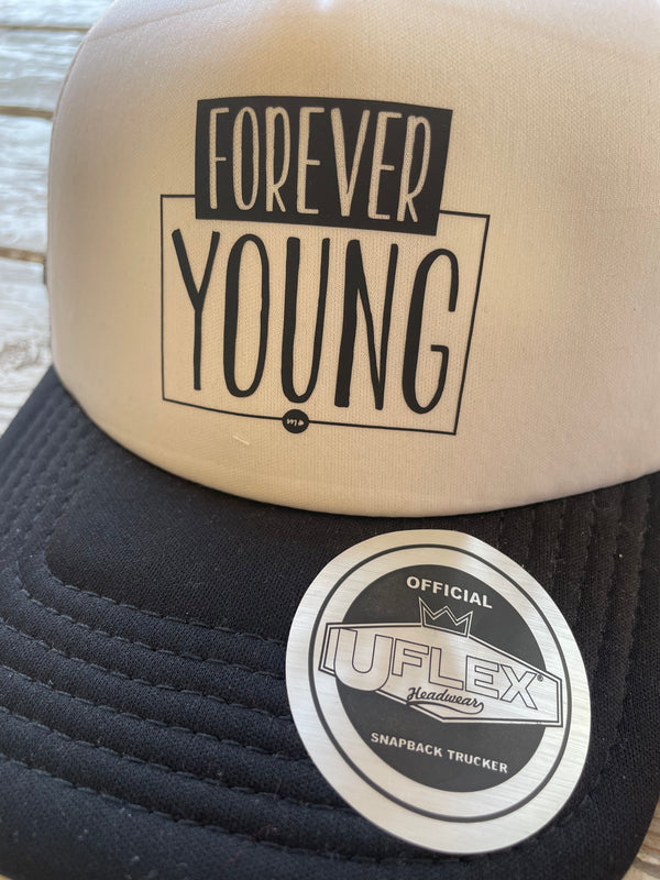 Kids Trucker Cap: Forever Young