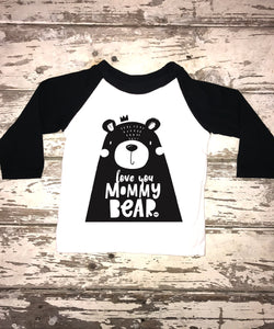 Raglan:  Mommy Bear
