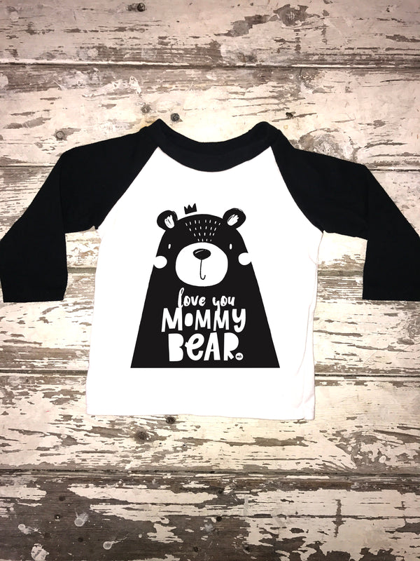 Raglan:  Mommy Bear