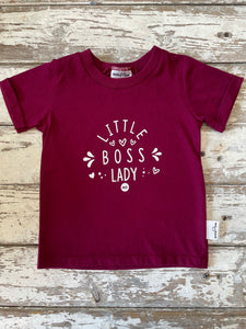 T-shirt: Little boss lady