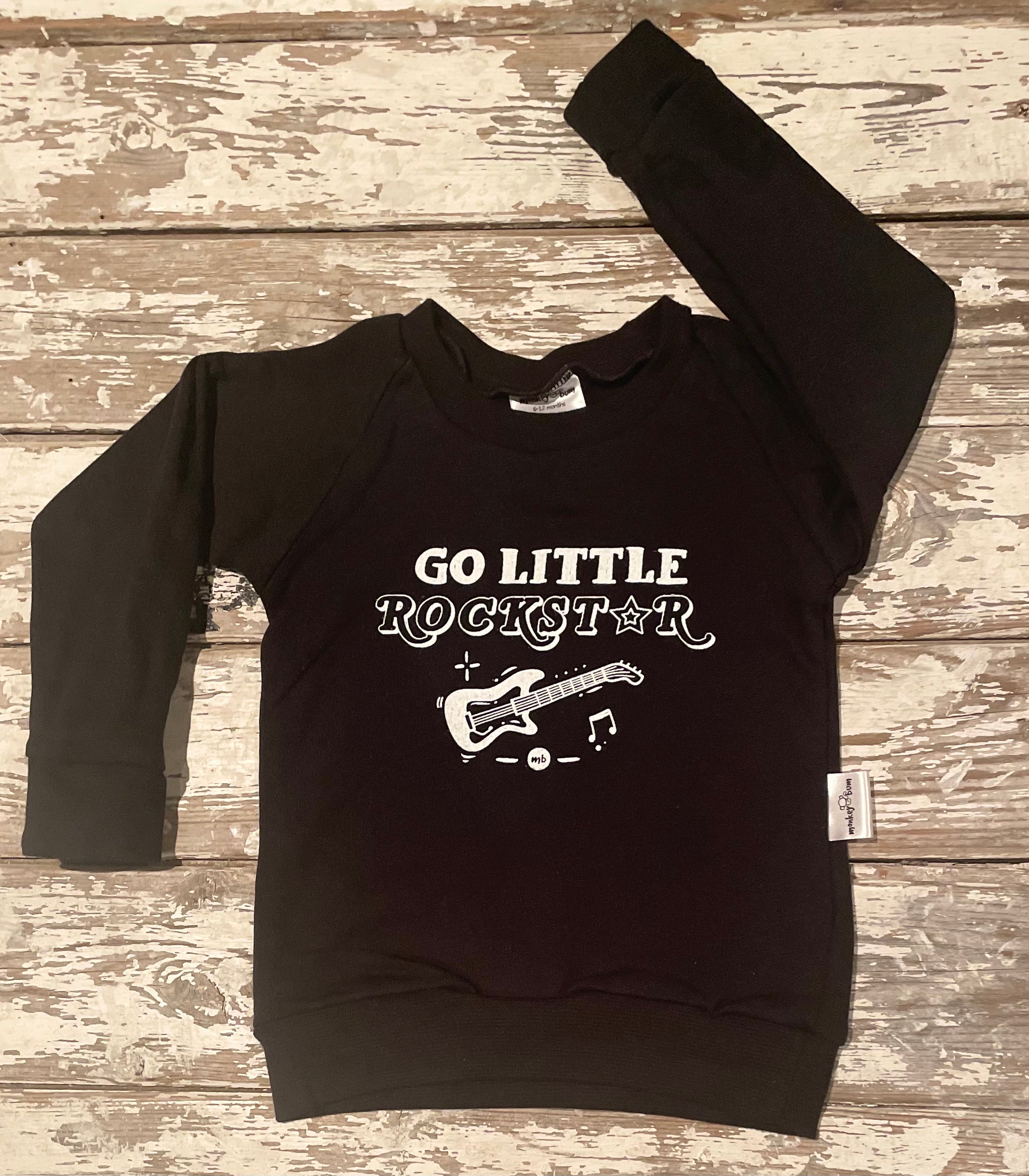 Sweatshirt: Go Little Rockstar