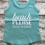Tank Top: Beach Please (3-4 years only)